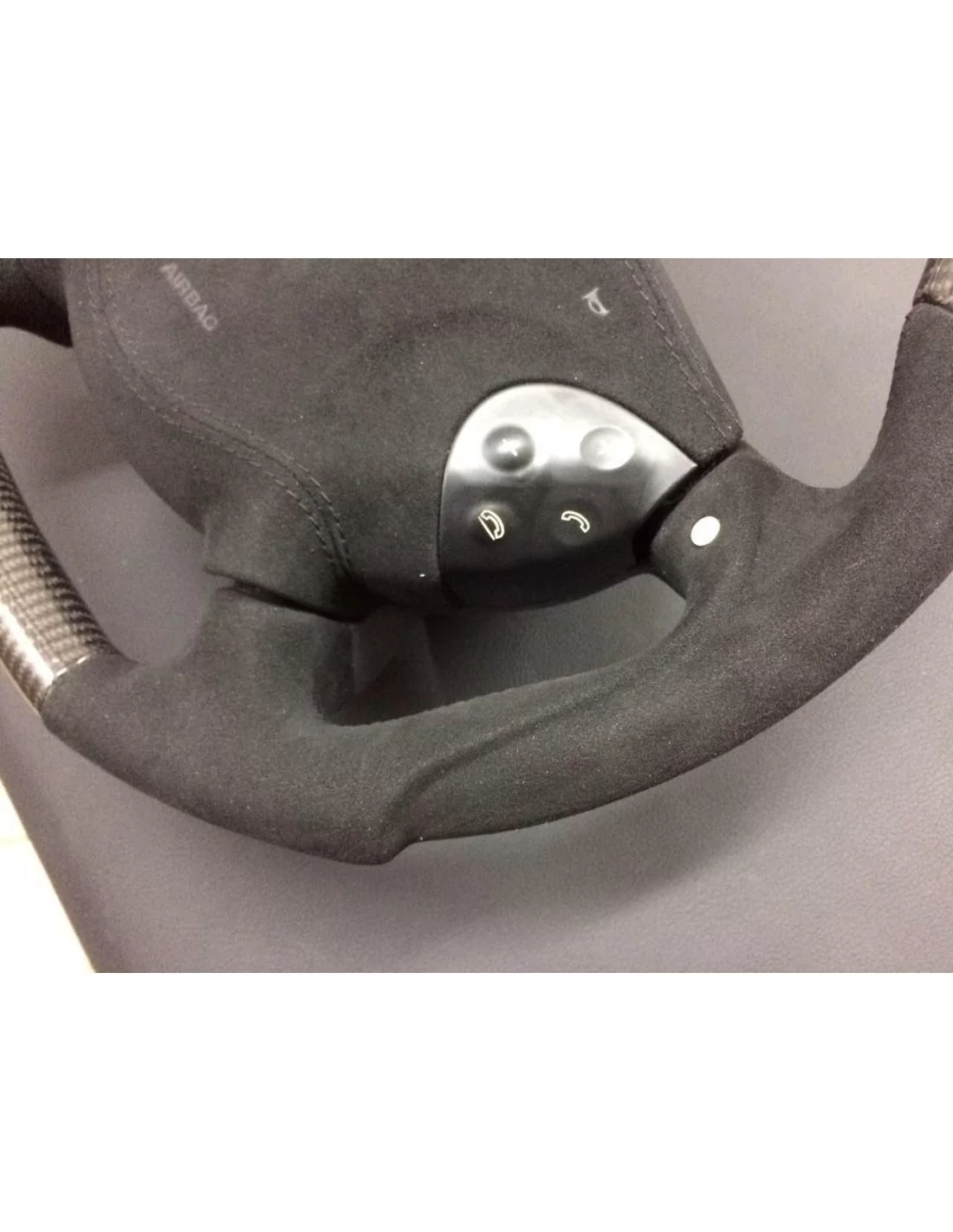  - Steering Wheels - Mercedes-Benz CLK E-Class G-Class W463 W209 W211 Volante Carbono Alcantara - 5 - Melhore o seu Mercedes CLK