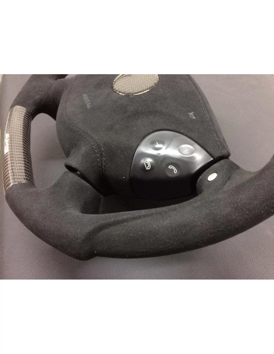  - Steering Wheels - Mercedes-Benz CLK E-Class G-Class W463 W209 W211 Volante Carbono Alcantara - 6 - Melhore o seu Mercedes CLK