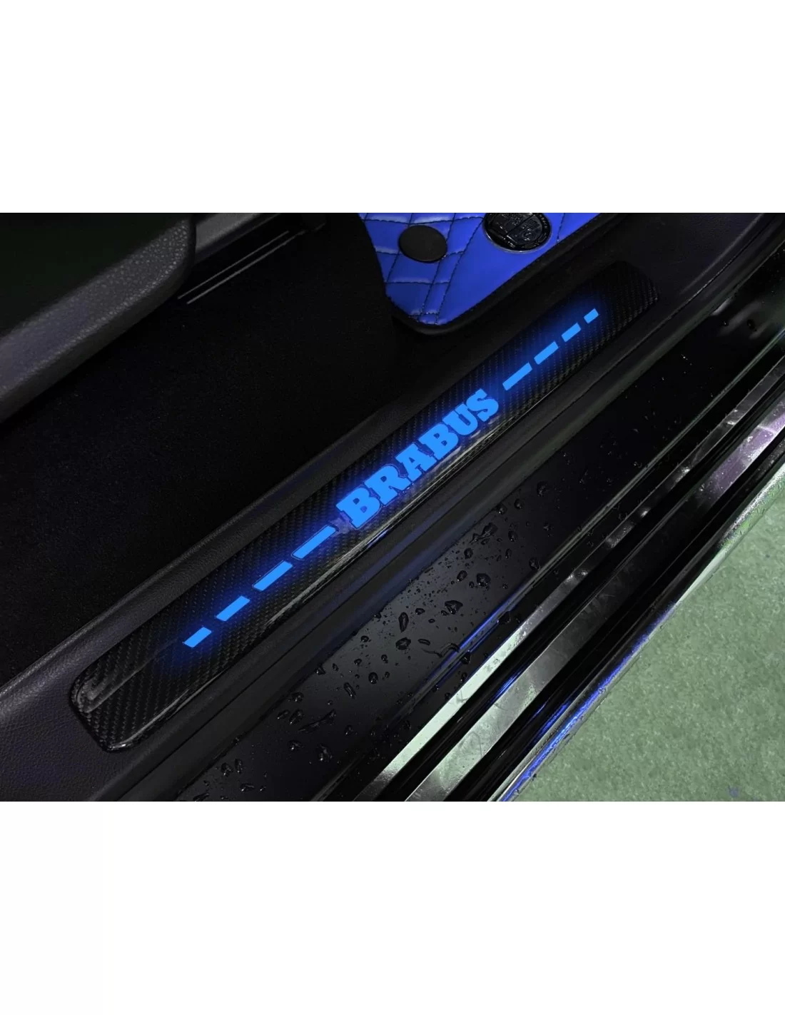 - Mercedes-Benz - カーボン繊維の Brabus LED の青はメルセデス・ベンツ W463A W464 G クラスのためのドア敷居 4 の PC を照らしました - 2 - Mercedes-Benz カーボン繊維の Brabus LE - Mercedes-Benz - カーボン繊維の Brabus LED の青はメルセデス・ベンツ W463A W464 G クラスのためのドア敷居 4 の PC を照らしました - 2 - Mercedes-Benz カーボン繊維の Brabus LE