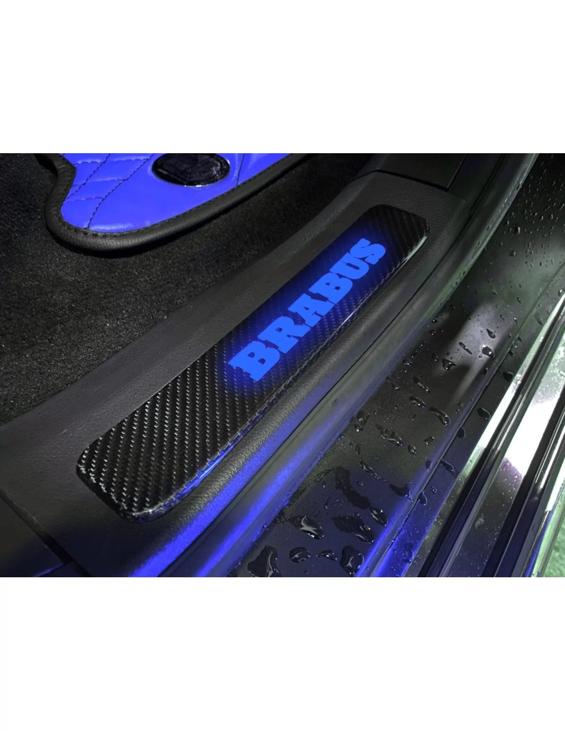 - Mercedes-Benz - カーボン繊維の Brabus LED の青はメルセデス・ベンツ W463A W464 G クラスのためのドア敷居 4 の PC を照らしました - 4 - Mercedes-Benz カーボン繊維の Brabus LE - Mercedes-Benz - カーボン繊維の Brabus LED の青はメルセデス・ベンツ W463A W464 G クラスのためのドア敷居 4 の PC を照らしました - 4 - Mercedes-Benz カーボン繊維の Brabus LE