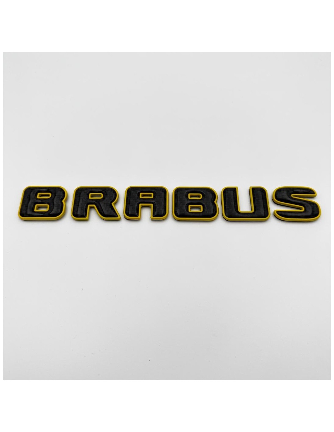  - Logos & Emblems - 适用于梅赛德斯-奔驰 G 级 W463A W464 的金属碳纤维 Brabus 黄色徽章徽章套件 - 1 - 购买适用于梅赛德斯 W463A W464 的金属碳纤维 Brabus 黄色徽章。使用这些时尚徽章提升您车