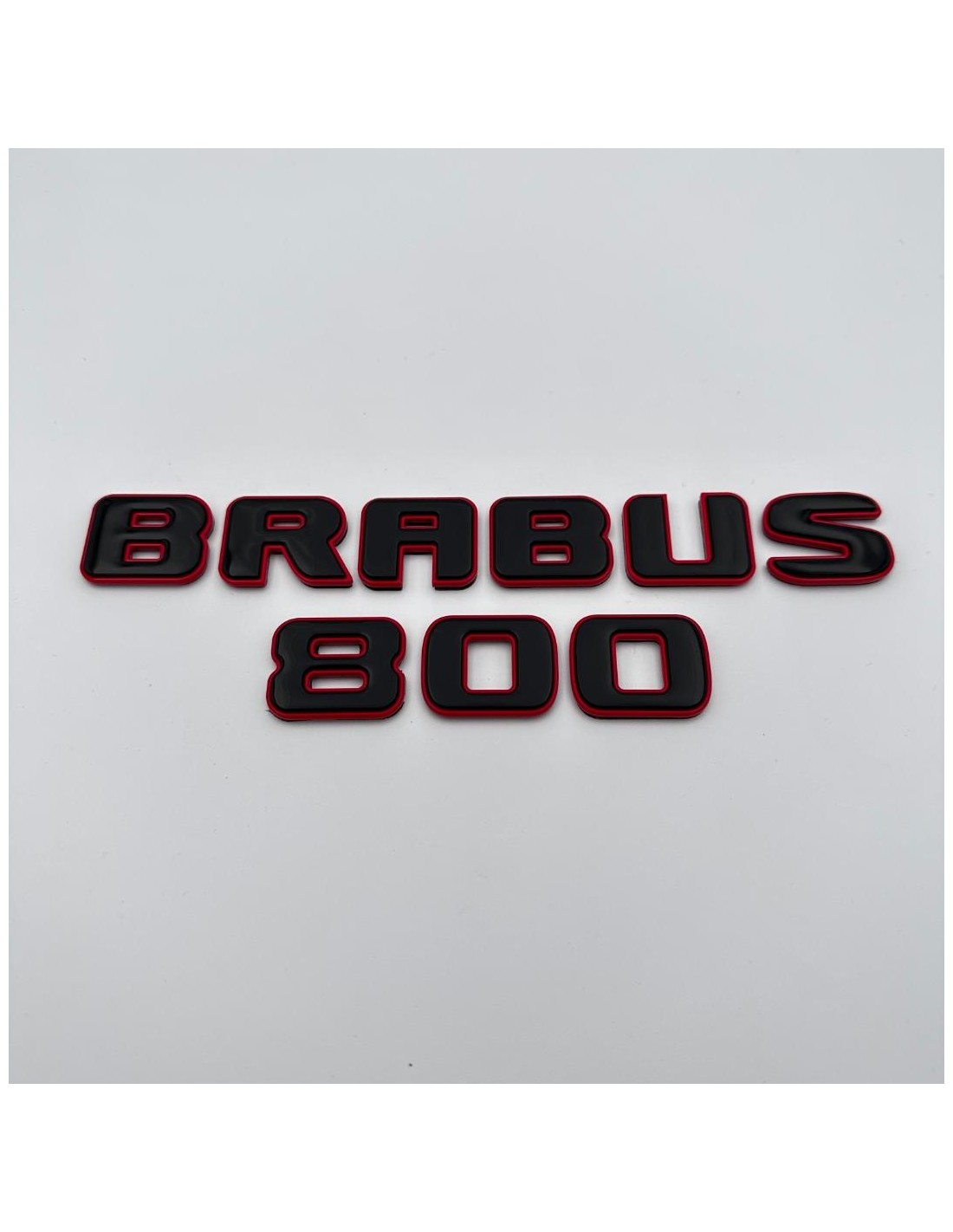 - Logos & Emblems - Metallic RODE Brabus 800 emblemen badges set voor Mercedes-Benz G-Klasse W463A W464 - 1 - Set metallic RODE  - Logos & Emblems - Metallic RODE Brabus 800 emblemen badges set voor Mercedes-Benz G-Klasse W463A W464 - 1 - Set metallic RODE