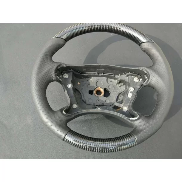  - Steering Wheels - メルセデスベンツ CLKクラス Eクラス Gクラス W463 W209 W211 ステアリングホイール カーボンレザー - 2 - Steering Wheels メルセデスベンツ CLKクラス Eクラス Gクラス