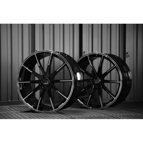  - Mercedes-Benz - 用于梅赛德斯-奔驰汽车的 Brabus Monoblock Z Platinum R24 车轮 - 1 - Brabus Monoblock Z Platinum R24轮毂为您的梅赛德斯-奔驰增光添彩，专为时尚、性能