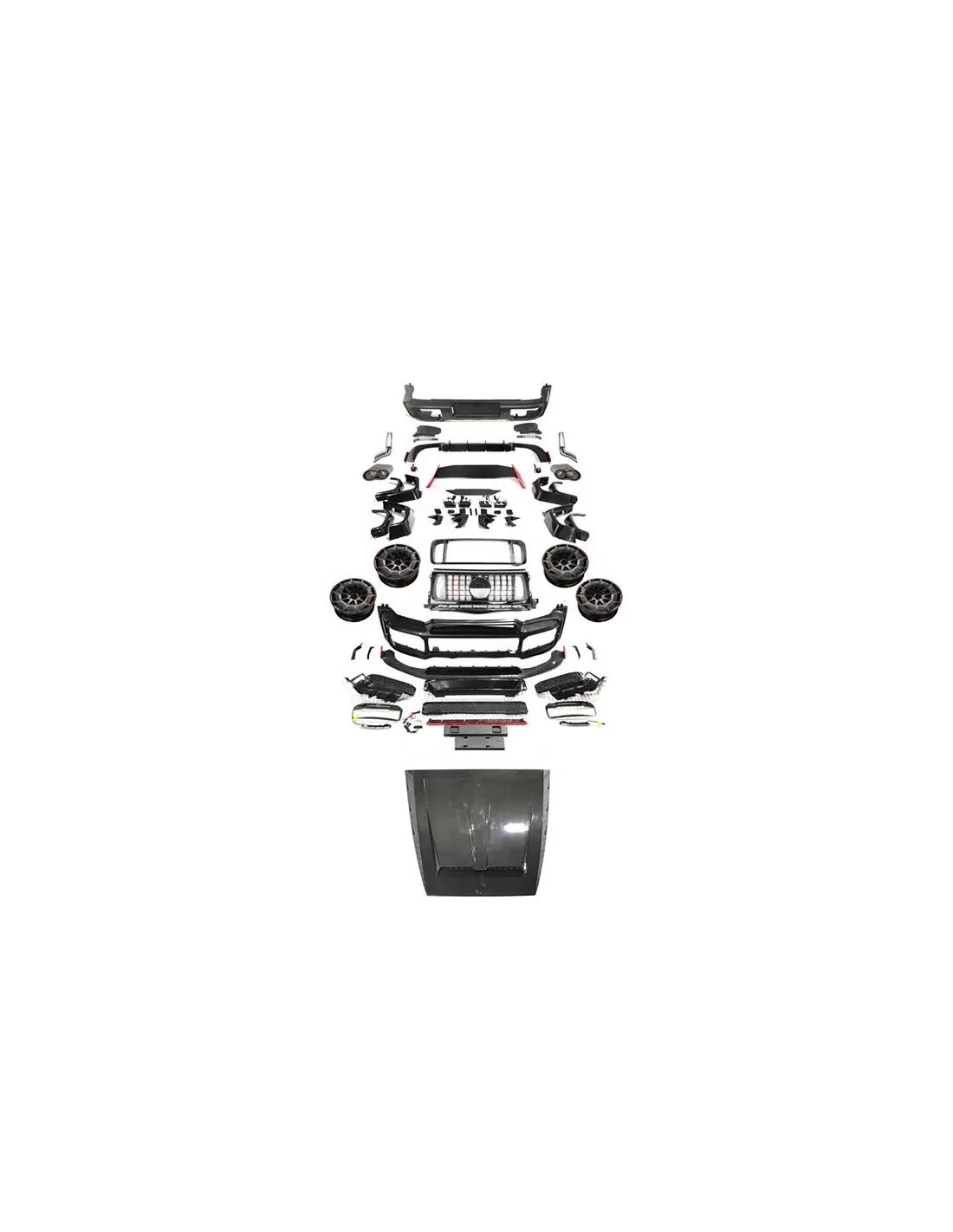  - Mercedes-Benz - Brabus Rocket 900 型碳纤维和塑料 Brabus Widestar 车身套件 梅赛德斯-奔驰 - 6 - 使用 Brabus Rocket 900 型碳纤维和塑料 Widestar 车身套件升级您的梅赛