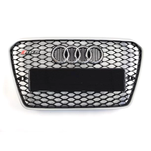 Audi RS5 Chrom Frontstoßstange Kühlergrill für Audi A5 2012-2015 Audi, Audi A5 2011-2016 (8T) Audi