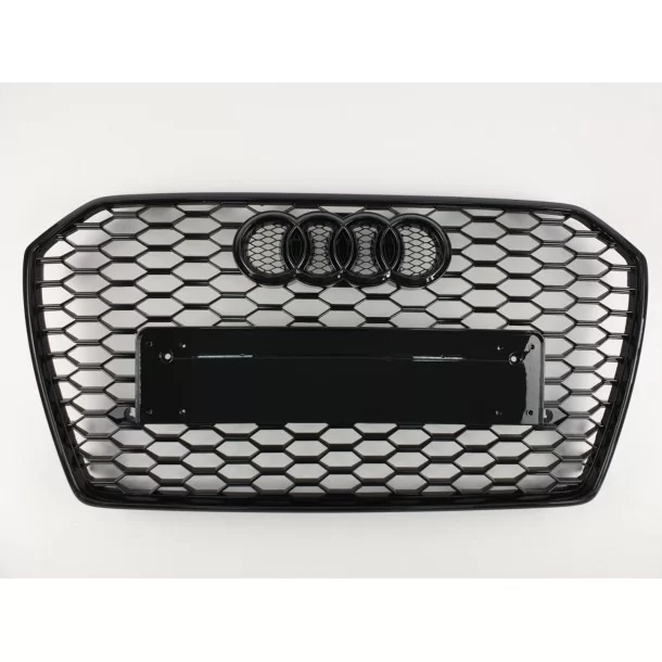  - Audi - Audi RS6 Frontstoßstange Kühlergrill schwarz für Audi A6 2016-2018 - 1 - Kaufen Sie den Audi RS6 Frontstoßstangen-Kühl