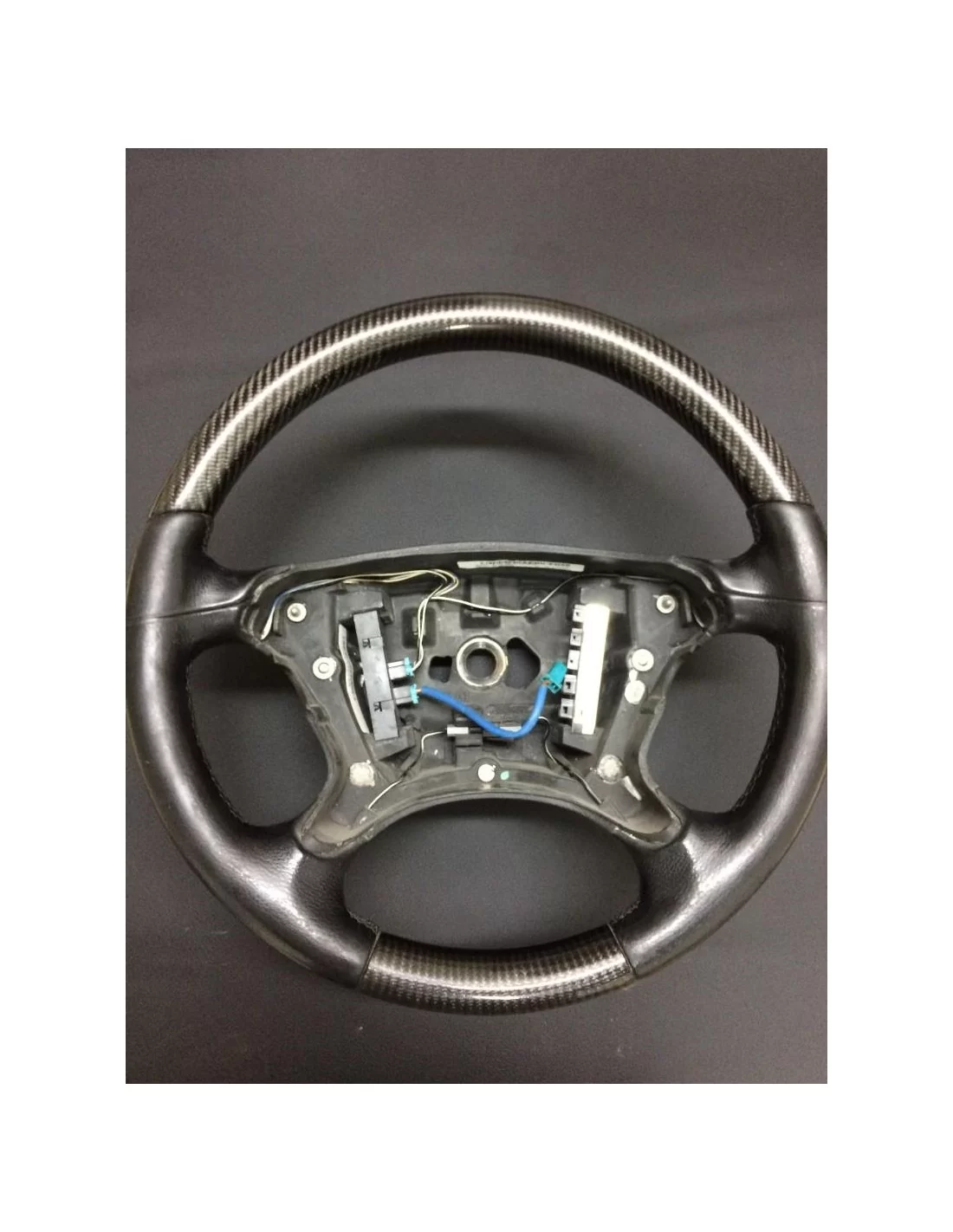  - Steering Wheels - Mercedes-Benz CLK E-Class G-Class W463 W211 W209 Steering Wheel Carbon Leather - 3 - Elevate your driving e