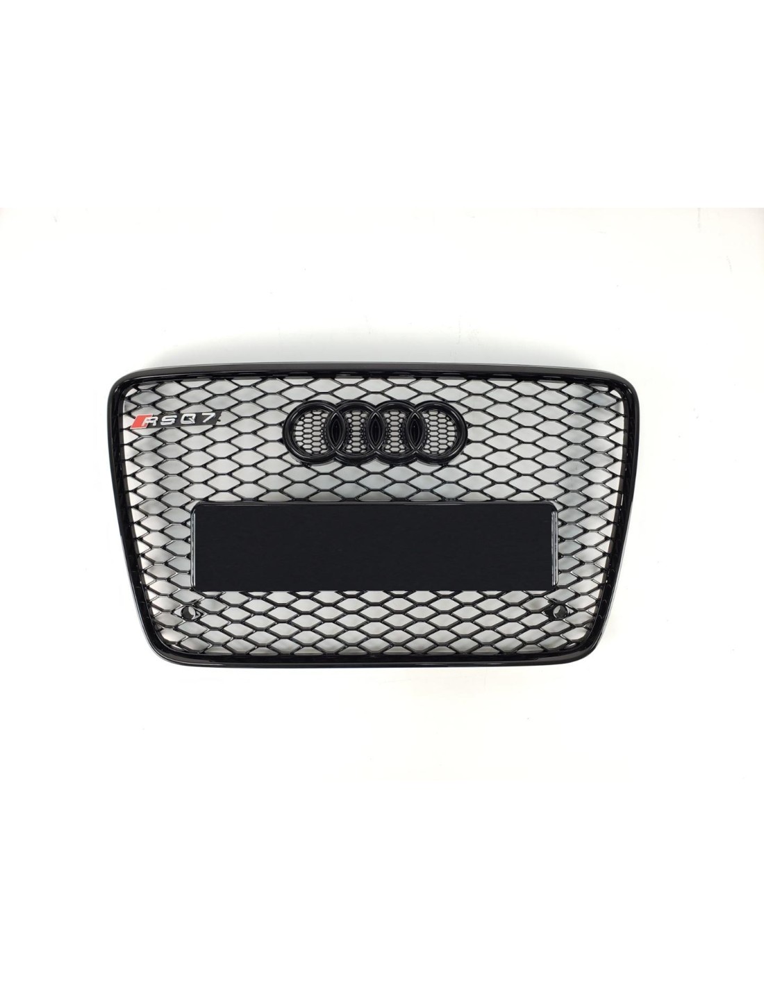 - Audi - Audi RSQ7 front bumper radiator grille Black for Audi Q7 2006-2015 - 1 - Upgrade your Audi Q7 (2006-2015) with the sty  - Audi - Audi RSQ7 front bumper radiator grille Black for Audi Q7 2006-2015 - 1 - Upgrade your Audi Q7 (2006-2015) with the sty