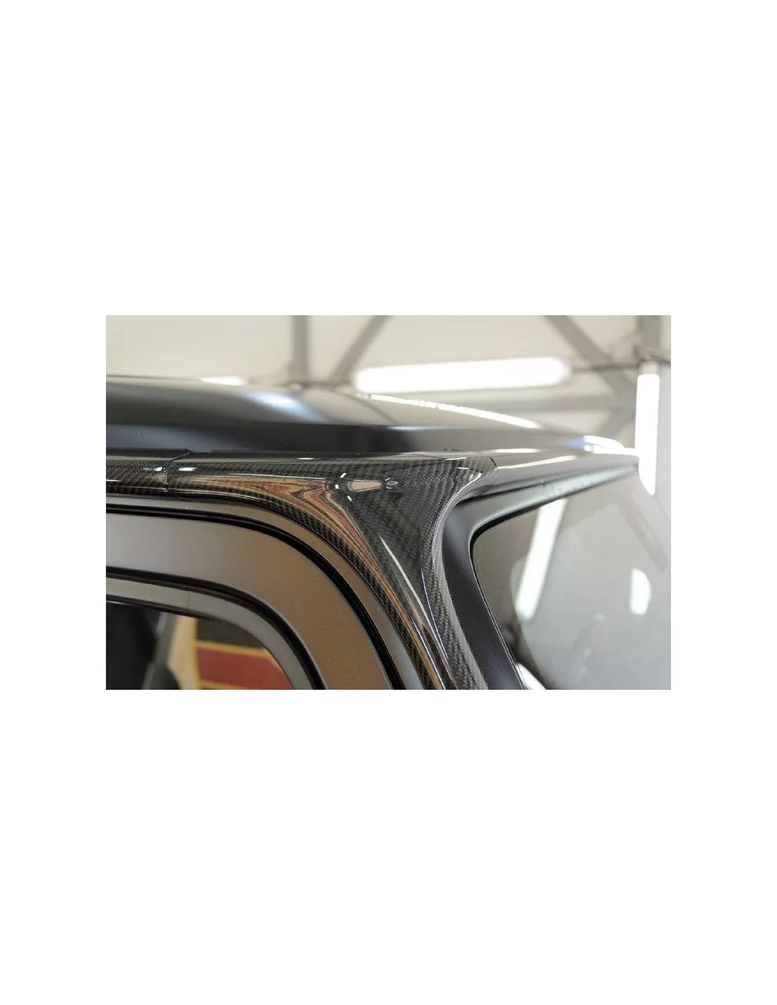  - Mercedes-Benz - Molduras superiores em fibra de carbono para o tejadilho Mercedes Classe G W463A W464 AMG G63 - 2 - Melhore o