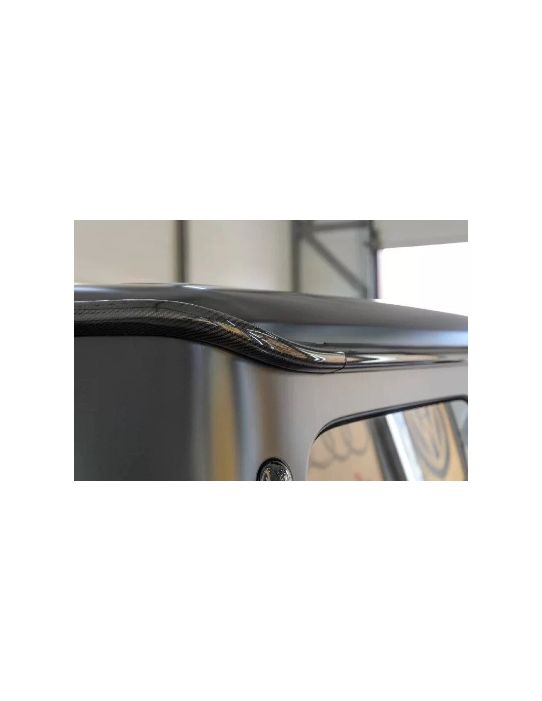  - Mercedes-Benz - Molduras superiores em fibra de carbono para o tejadilho Mercedes Classe G W463A W464 AMG G63 - 3 - Melhore o