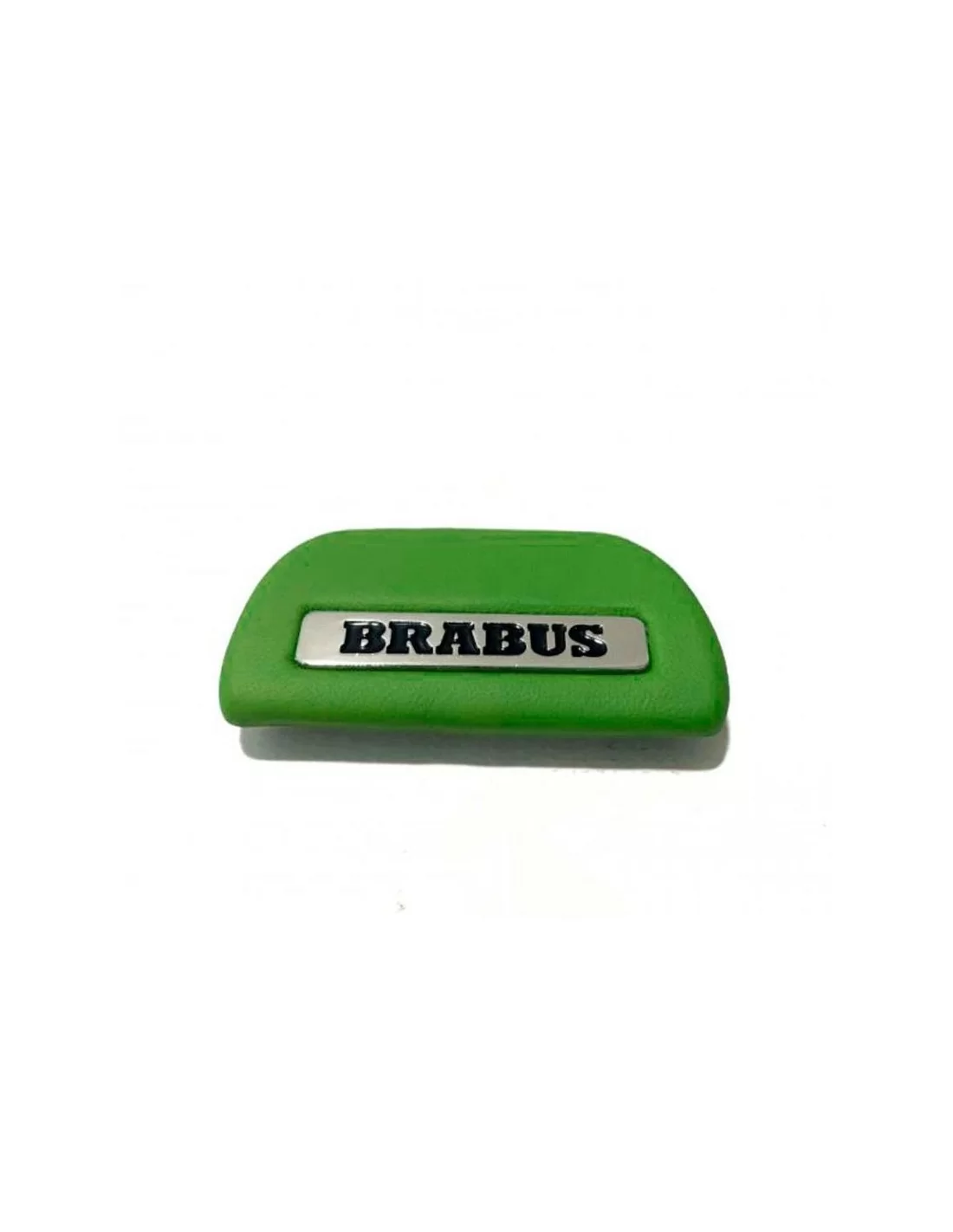  - Steering Wheels - 方向盘 GREEN 徽标徽章 Brabus，适用于梅赛德斯-奔驰 W463A W464 AMG - 2 - 为您的梅赛德斯 W463A W464 AMG 方向盘镶嵌这款充满活力的绿色 Brabus 徽章，彰显您的风