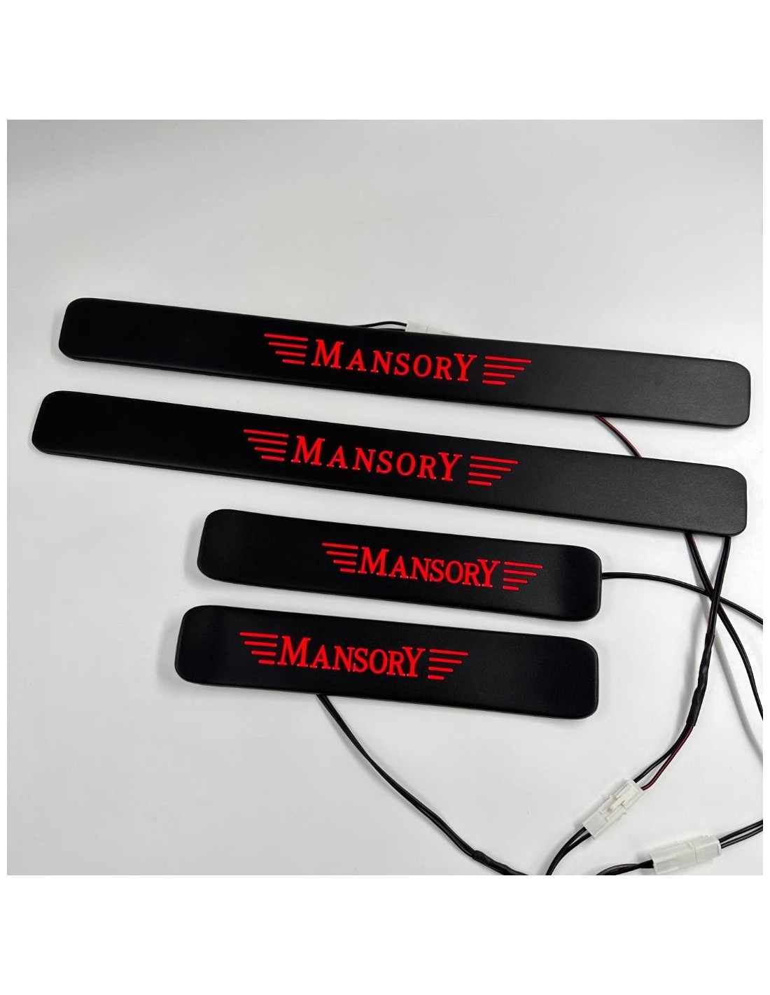 - Mercedes Benz - Mansory davanzali illuminati a LED ROSSI 4 pezzi per Mercedes-Benz W463A W464 Classe G - 1 - Arricchite la vo  - Mercedes Benz - Mansory davanzali illuminati a LED ROSSI 4 pezzi per Mercedes-Benz W463A W464 Classe G - 1 - Arricchite la vo