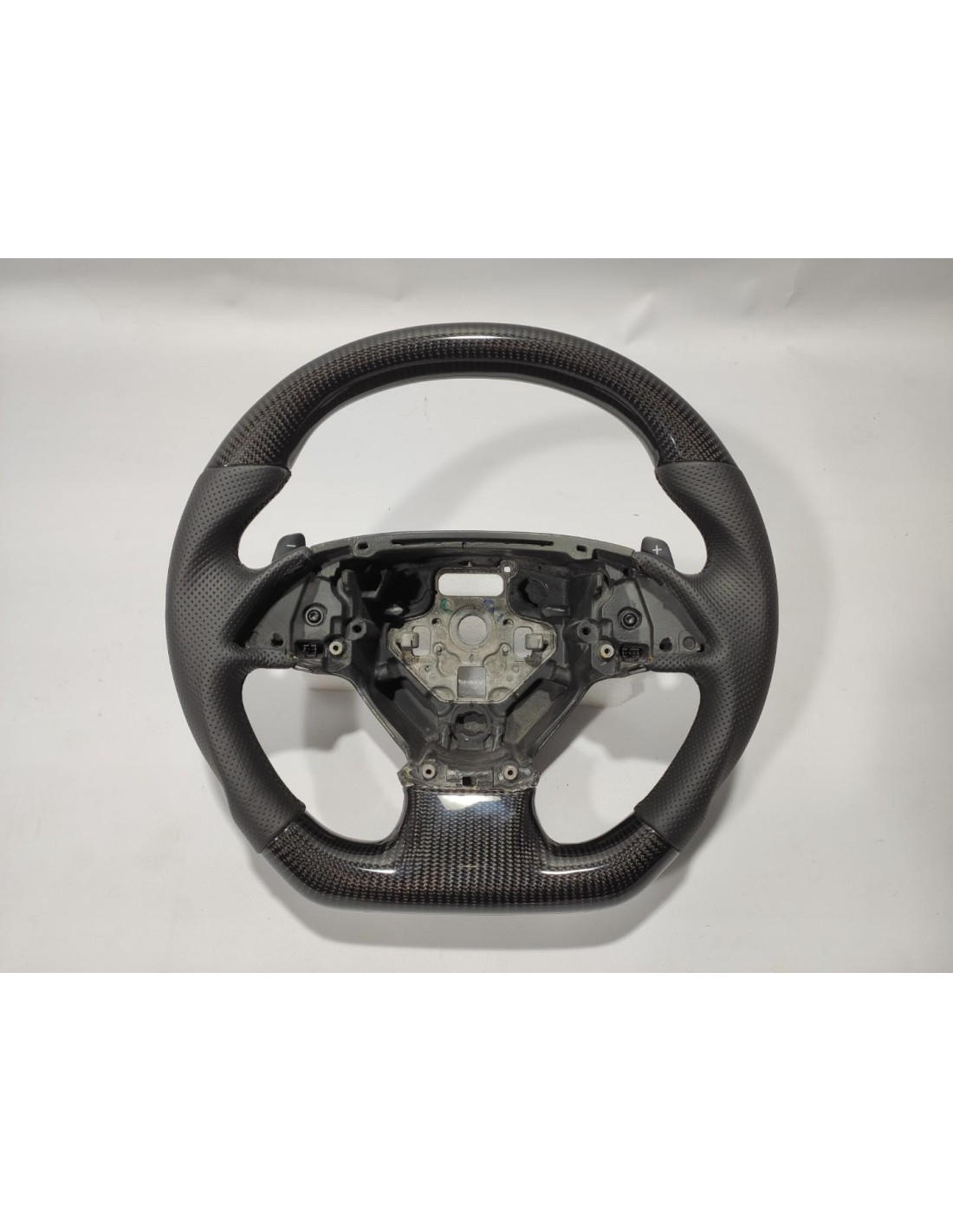  - Steering Wheels - シボレー コルベット C7 ステアリングホイール カーボンレザー - 1 - Steering Wheels シボレー コルベット C7 ステアリングホイール カーボンレザー