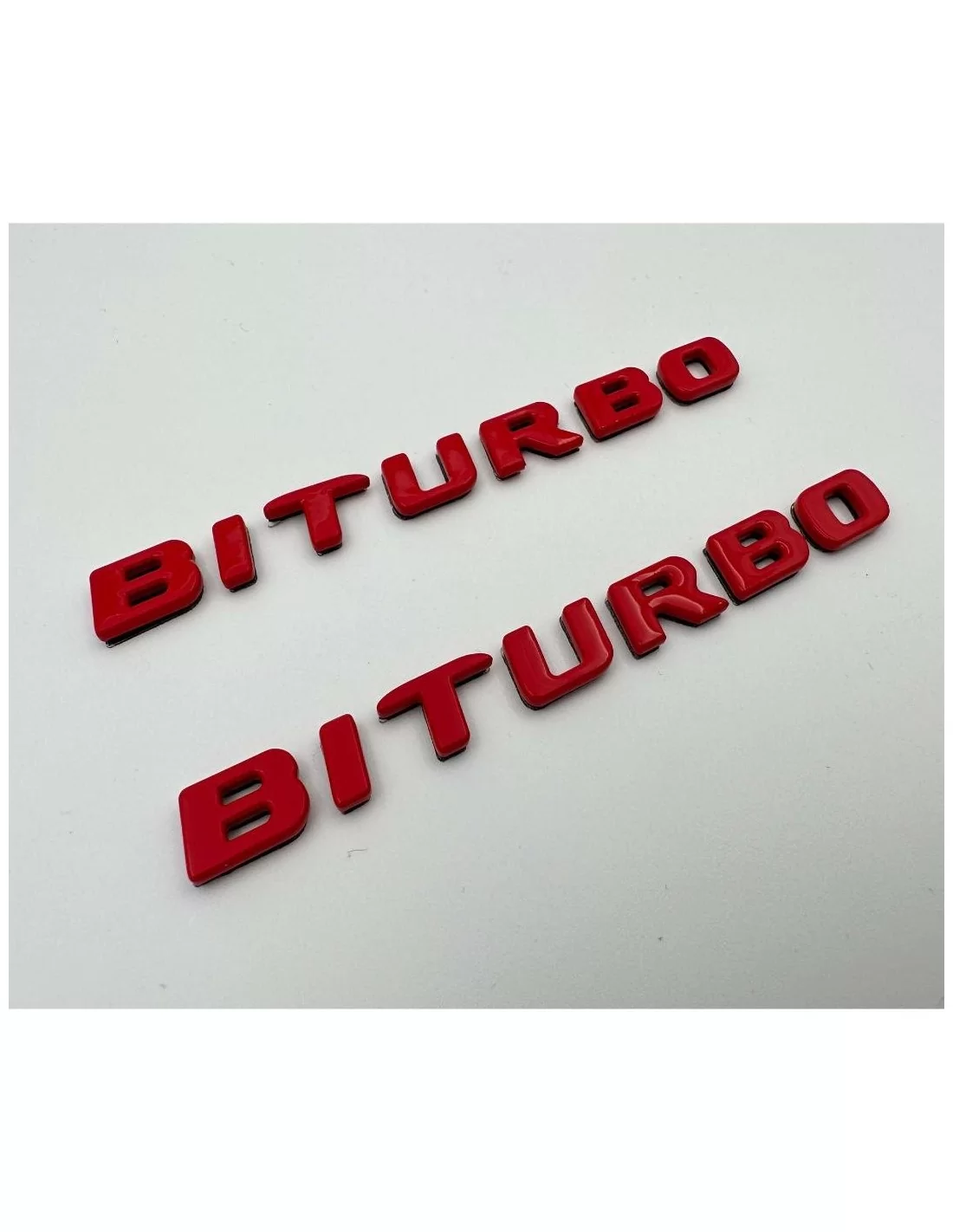 - logo & Emblems - Set di stemmi con logo laterale Brabus BITURBO rosso metallizzato per auto Mercedes-Benz - 5 - Aggiornate la  - logo & Emblems - Set di stemmi con logo laterale Brabus BITURBO rosso metallizzato per auto Mercedes-Benz - 5 - Aggiornate la