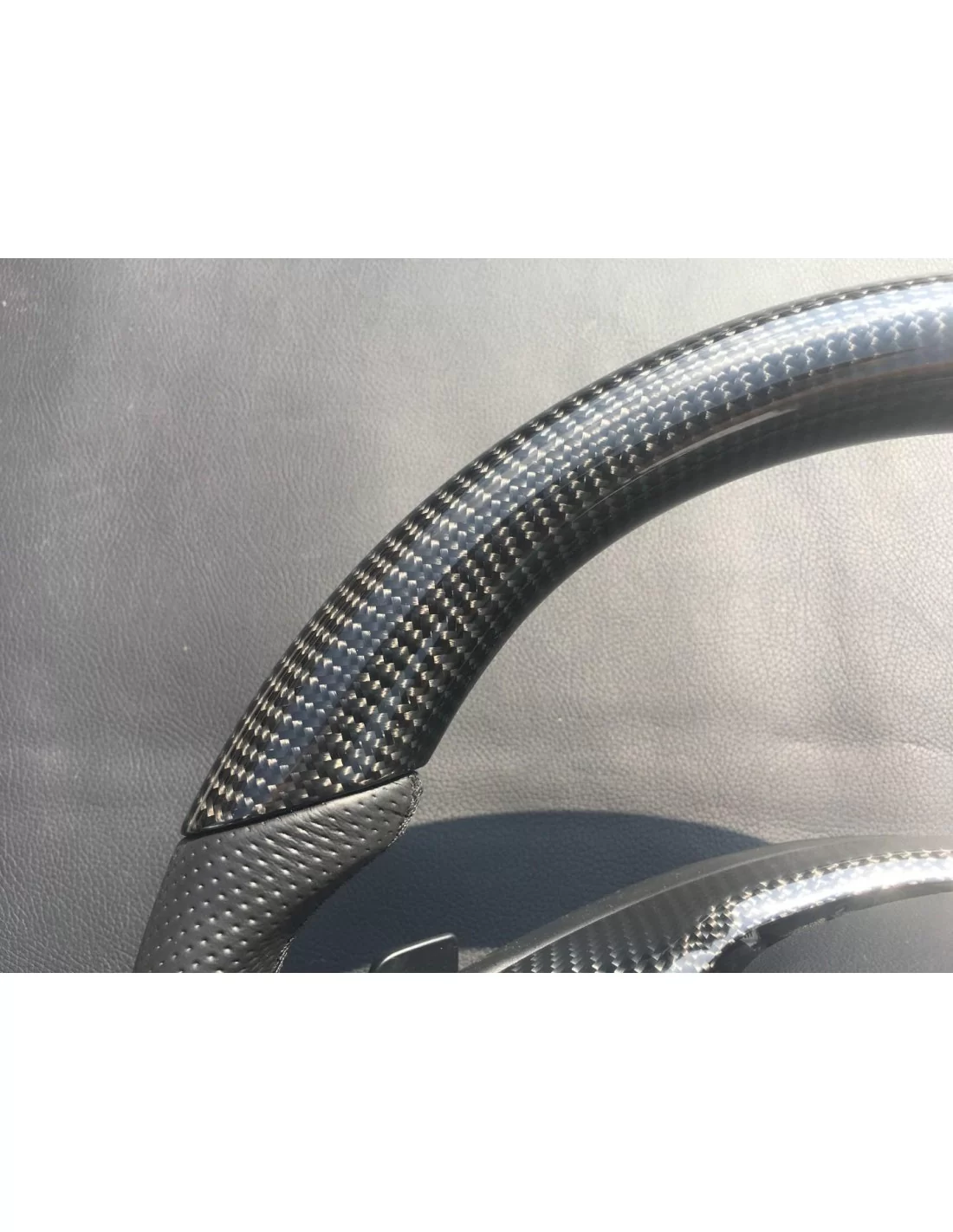  - Steering Wheels - Mercedes-Benz CLS E-Klasse SLK W172 W212 W218 Stuur Carbon Leer - 6 - Upgrade je auto met het Mercedes-Benz