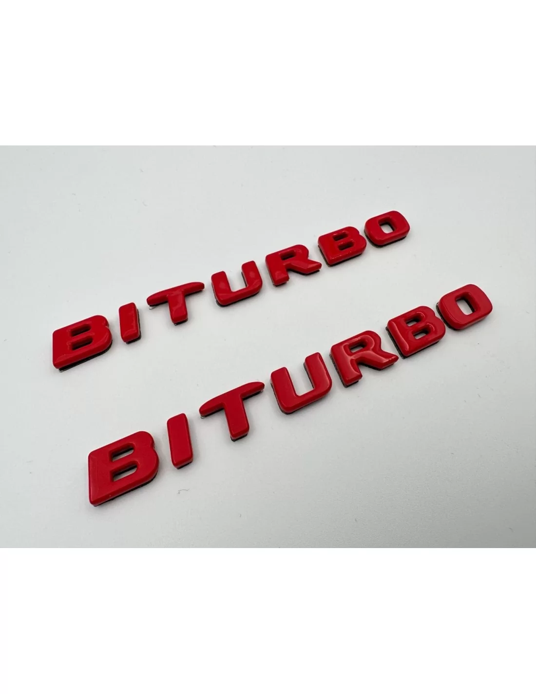 - logo & Emblems - Ensemble de badges latéraux Brabus BITURBO rouge métallisé pour Mercedes-Benz W463A W464 Classe G - 4 - Amél - logo & Emblems - Ensemble de badges latéraux Brabus BITURBO rouge métallisé pour Mercedes-Benz W463A W464 Classe G - 4 - Amél