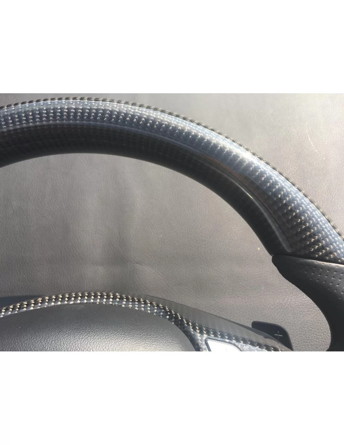  - Steering Wheels - Mercedes-Benz CLS E-Klasse SLK W172 W212 W218 Stuur Carbon Leer - 7 - Upgrade je auto met het Mercedes-Benz