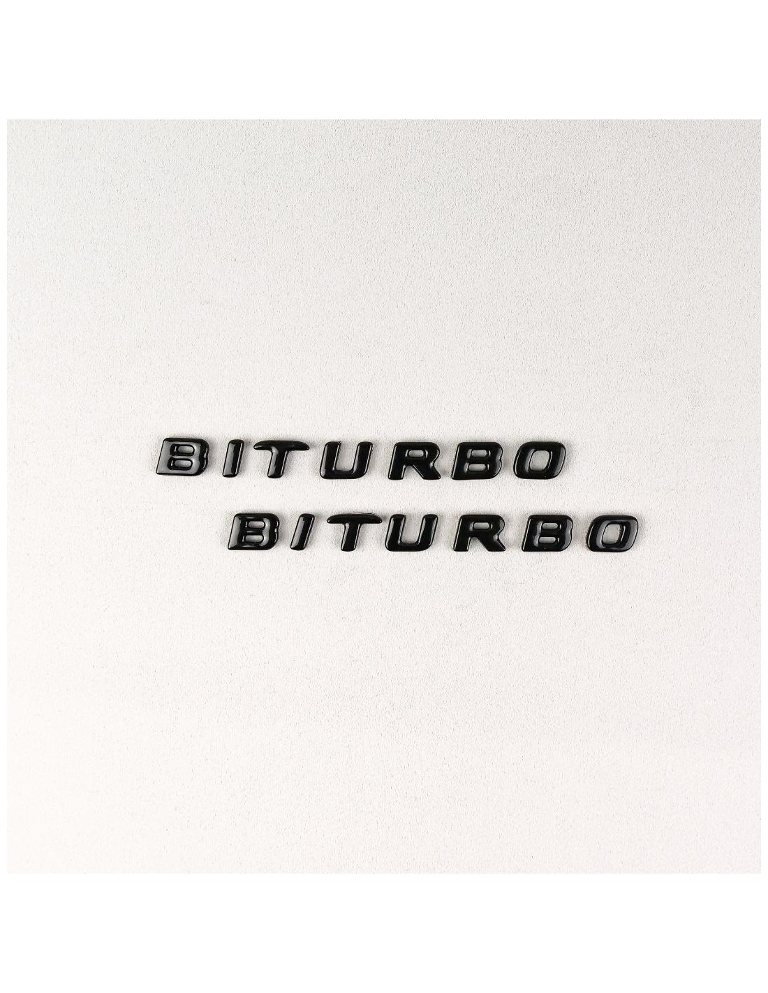  - Logos & Emblems - 用于梅赛德斯-奔驰 W463A G 级轿车的黑色金属 Brabus BITURBO 侧徽标套件 - 1 - 使用这套黑色金属 Brabus BITURBO 侧徽章来提升您的梅赛德斯-奔驰 W463A 的档次。完美的