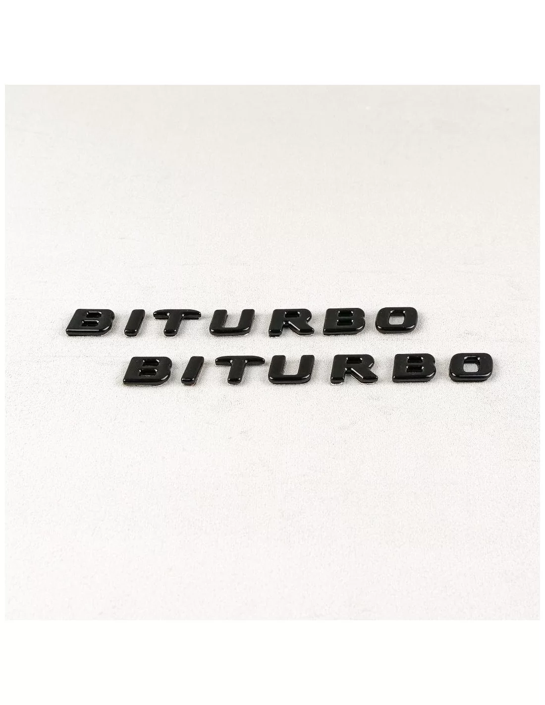 - Logos & Emblems - Black Metallic Brabus BITURBO Side logo badge set for Mercedes-Benz W463A G-Class - 4 - Enhance your Merced  - Logos & Emblems - Black Metallic Brabus BITURBO Side logo badge set for Mercedes-Benz W463A G-Class - 4 - Enhance your Merced