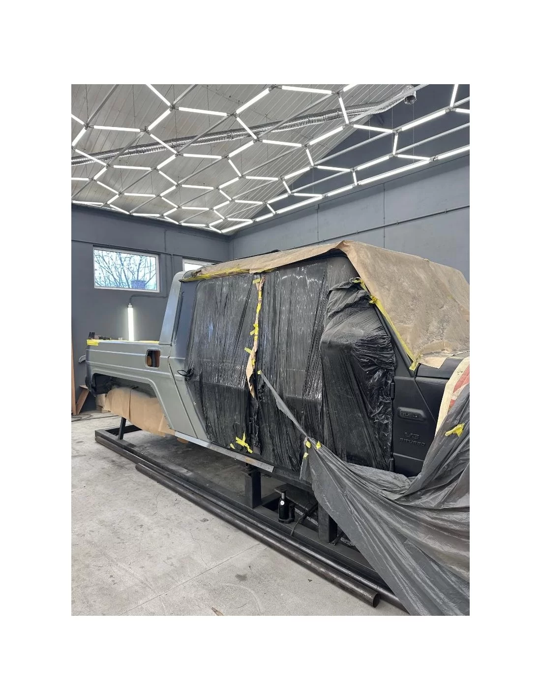  - Mercedes-Benz G-Class 2018+ (W463A) XLP 900 6x6 - Carroçaria de recolha traseira em aço inoxidável para Classe G W463A XLP 90