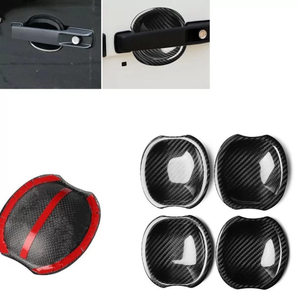  - Mercedes-Benz - Carbon fiber deurkom handgreep cover voor Mercedes-Benz W463A W464 G Wagon 2019 + + - 1 - Verfraai je Mercede