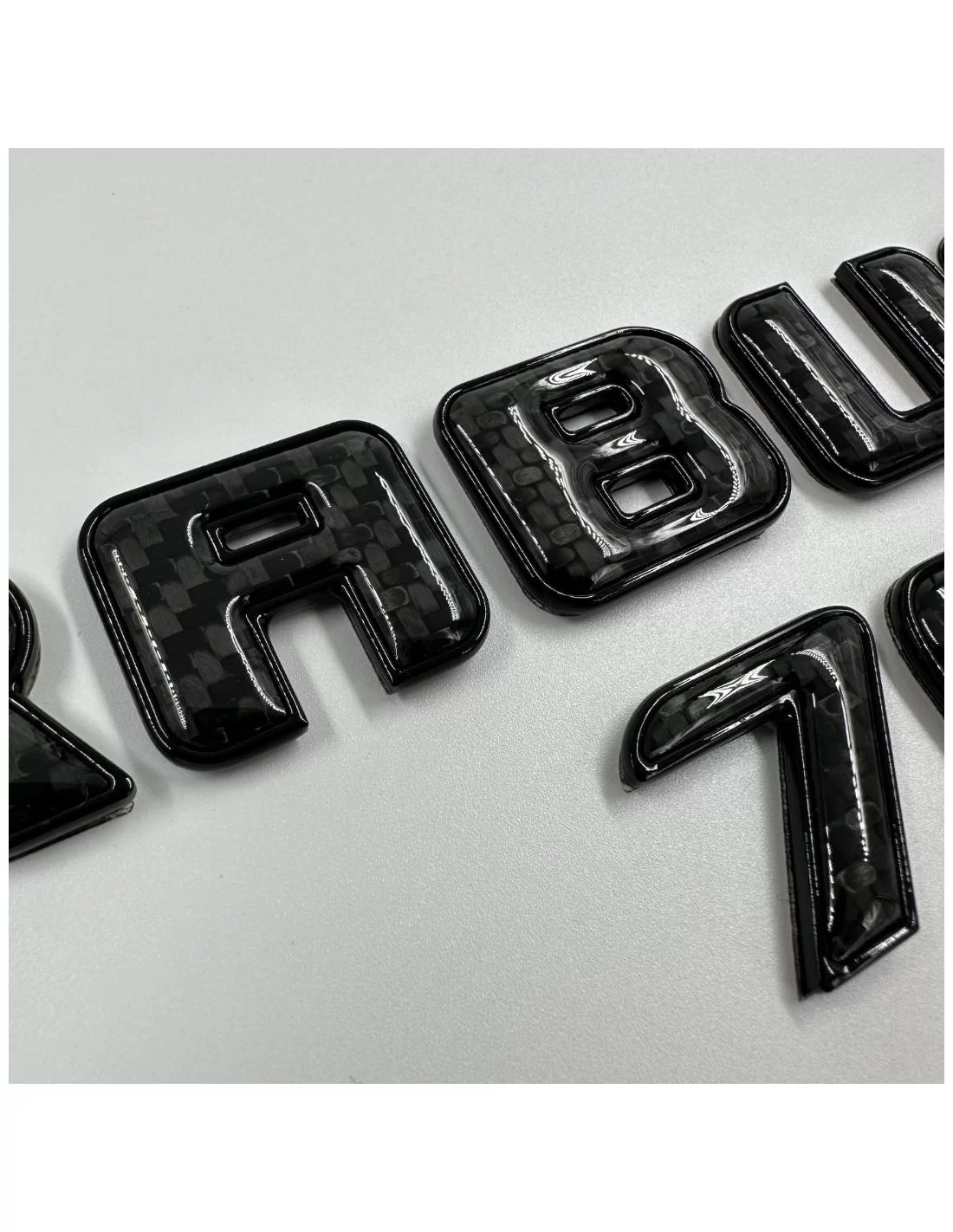  - Logos & Emblems - Brabus 700 stil emblem logotyp BLACK metallic med kol för Mercedes-Benz bilar - 3 - Uppgradera din Mercedes