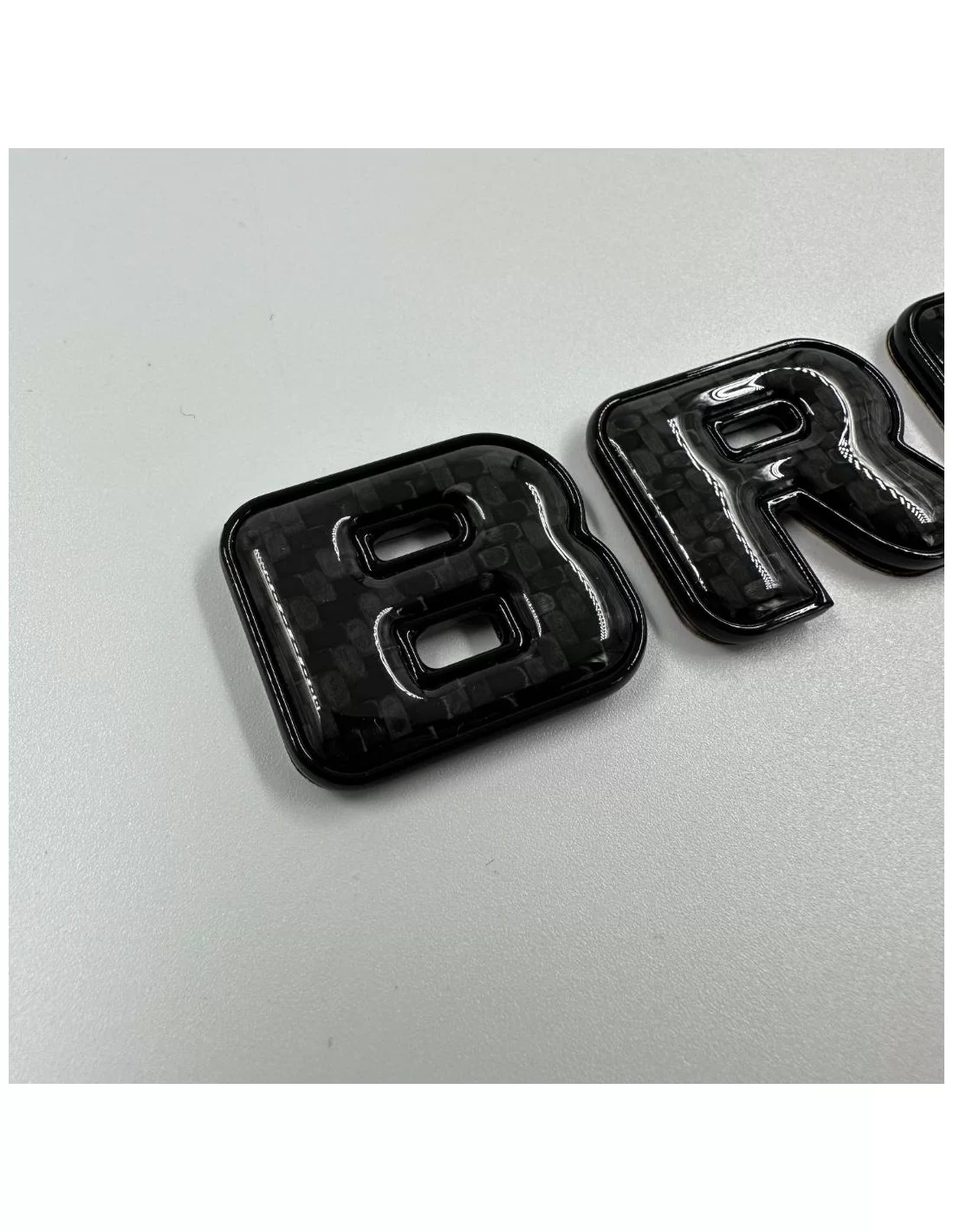  - Logos & Emblems - Brabus 700 stil emblem logotyp BLACK metallic med kol för Mercedes-Benz bilar - 4 - Uppgradera din Mercedes