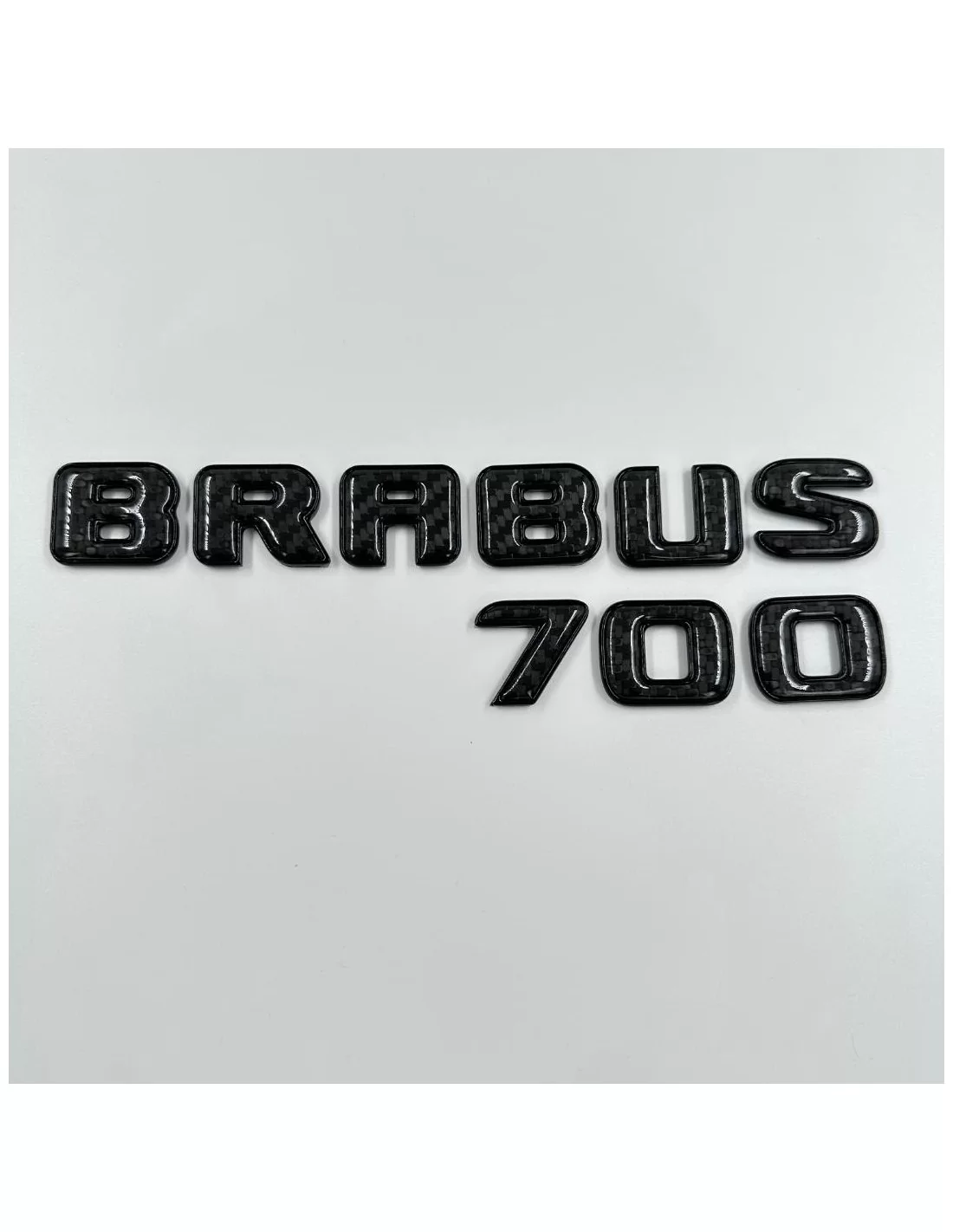  - Logos & Emblems - Brabus 700 stil emblem logotyp BLACK metallic med kol för Mercedes-Benz bilar - 5 - Uppgradera din Mercedes
