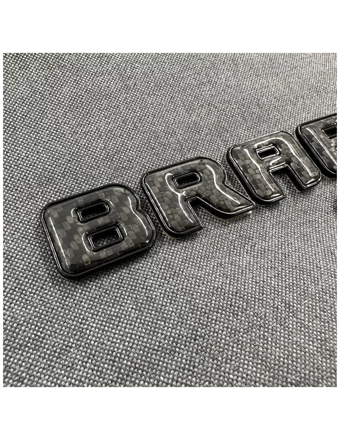  - Logos & Emblems - Brabus 700 stil emblem logotyp BLACK metallic med kol för Mercedes-Benz bilar - 6 - Uppgradera din Mercedes