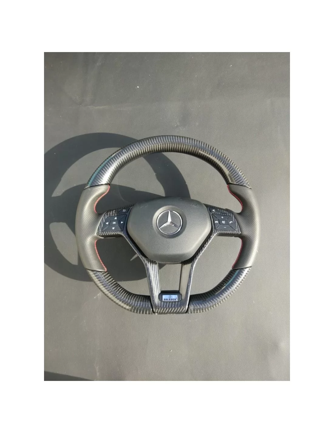 - Volante - Mercedes-Benz CLS Clase E SLK W172 W218 W212 Volante Cuero Carbono - 6 - Actualice su vehículo con el volante de cu - Volante - Mercedes-Benz CLS Clase E SLK W172 W218 W212 Volante Cuero Carbono - 6 - Actualice su vehículo con el volante de cu