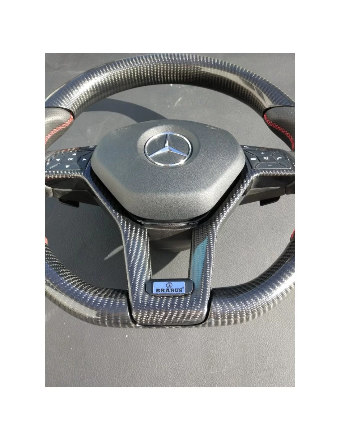 - Volante - Mercedes-Benz CLS Clase E SLK W172 W218 W212 Volante Cuero Carbono - 7 - Actualice su vehículo con el volante de cu - Volante - Mercedes-Benz CLS Clase E SLK W172 W218 W212 Volante Cuero Carbono - 7 - Actualice su vehículo con el volante de cu