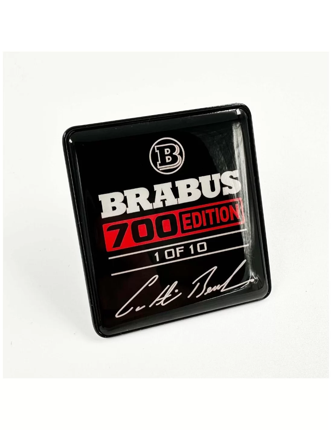 - Logos & Emblems - Metallic Brabus 700 edition Red seats emblem logo set Mercedes-Benz W463A G-Class - 3 - Elevate your Merced - Logos & Emblems - Metallic Brabus 700 edition Red seats emblem logo set Mercedes-Benz W463A G-Class - 3 - Elevate your Merced