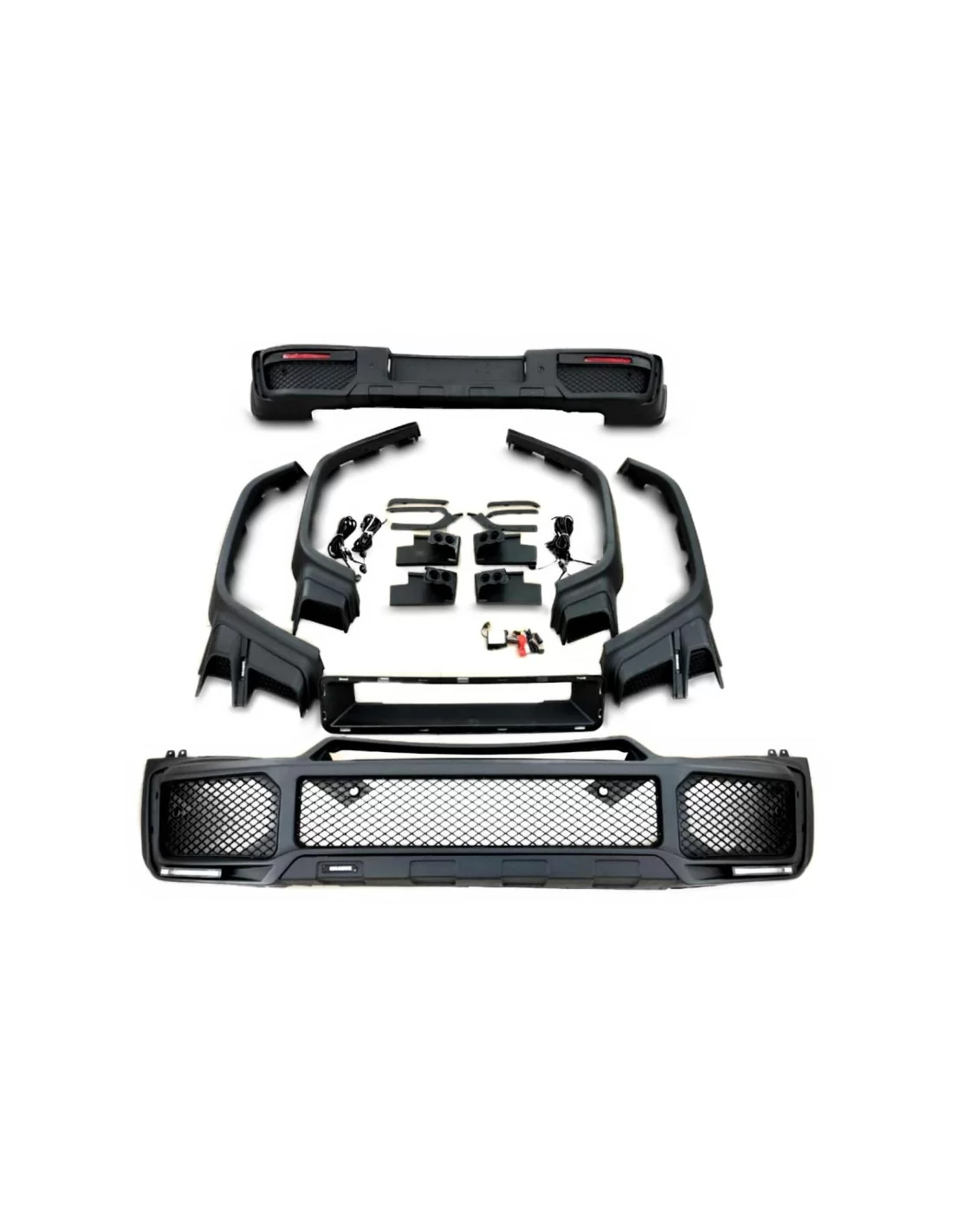 - Mercedes-Benz - Kit de carroçaria estilo Brabus 800 para Mercedes-Benz W463A G Wagon 2019+ Widestar G63 - 5 - Atualize seu Me - Mercedes-Benz - Kit de carroçaria estilo Brabus 800 para Mercedes-Benz W463A G Wagon 2019+ Widestar G63 - 5 - Atualize seu Me