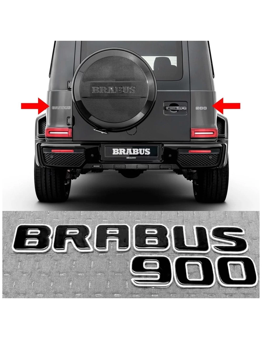 - Mercedes Benz - BRABUS 900 SUPERBLACK Style Bodykit für Mercedes-Benz W463A G Wagon Widestar G63 - 27 - Rüsten Sie Ihre Merce - Mercedes Benz - BRABUS 900 SUPERBLACK Style Bodykit für Mercedes-Benz W463A G Wagon Widestar G63 - 27 - Rüsten Sie Ihre Merce