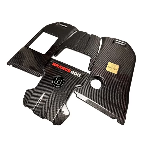 - Mercedes-Benz - Cobertura do motor Brabus 800 em fibra de carbono com emblemas AMG Mercedes W463A W464 G-Wagon - 1 - Actualiz - Mercedes-Benz - Cobertura do motor Brabus 800 em fibra de carbono com emblemas AMG Mercedes W463A W464 G-Wagon - 1 - Actualiz