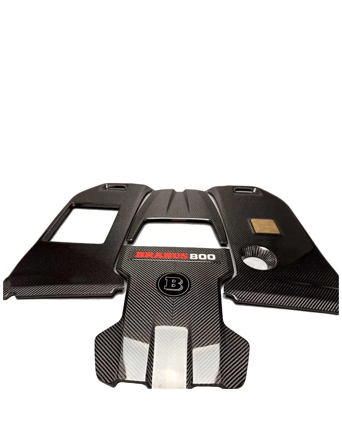  - Mercedes-Benz - Carbon fiber Brabus 800 engine cover with badges AMG Mercedes W463A W464 G-Wagon - 3 - Upgrade your AMG Merce