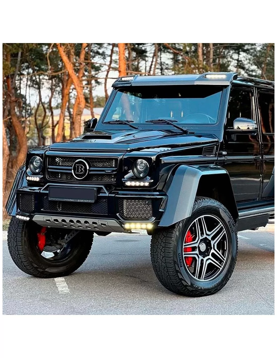  - Mercedes-Benz - Mercedes-benz W463 4x4 conversion kit BRABUS - 1 - Transform your Mercedes-Benz W463 with the BRABUS 4x4 conv