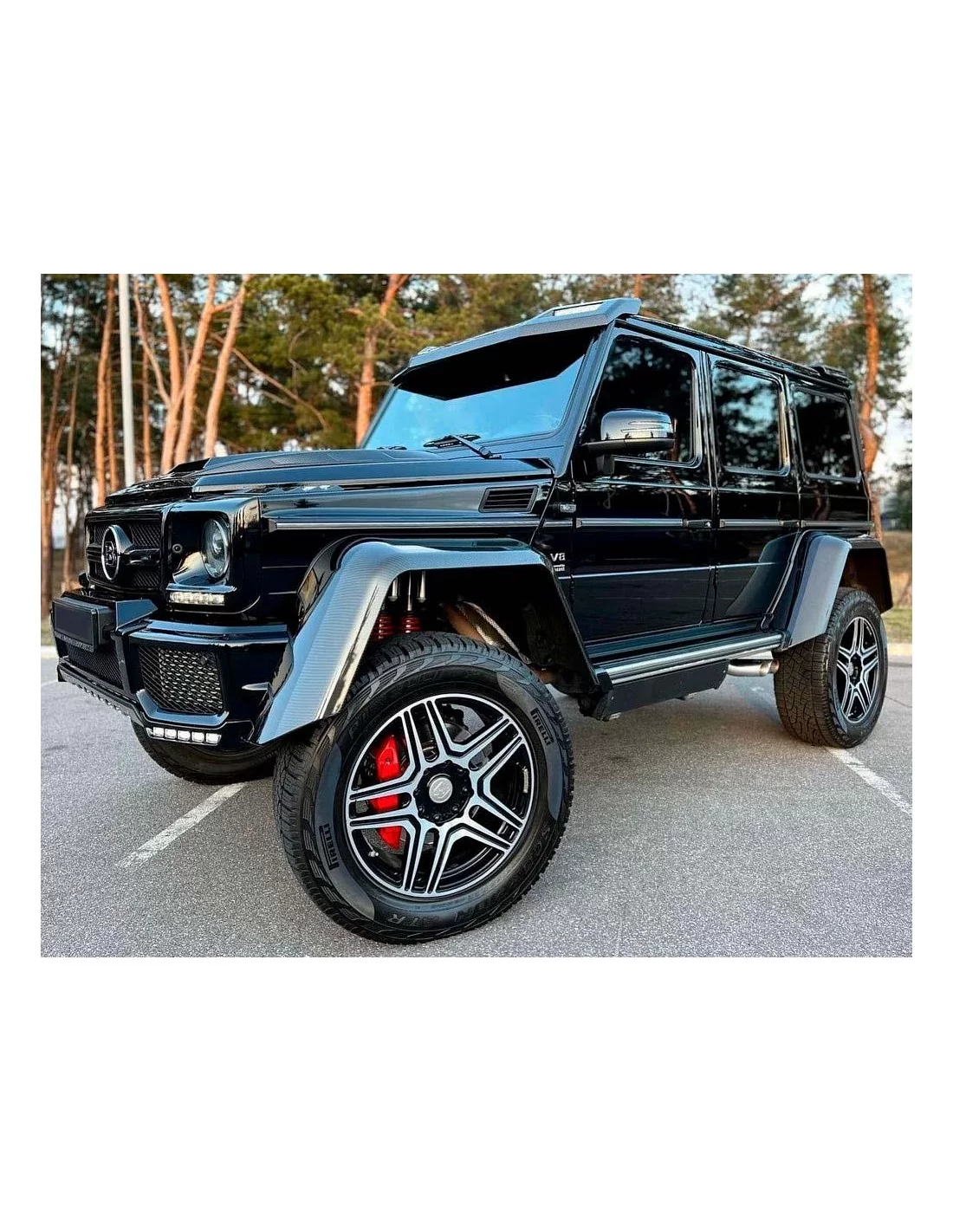  - Mercedes Benz - Mercedes-benz W463 kit de conversion 4x4 BRABUS - 2 - Transformez votre Mercedes-Benz W463 avec le kit de con