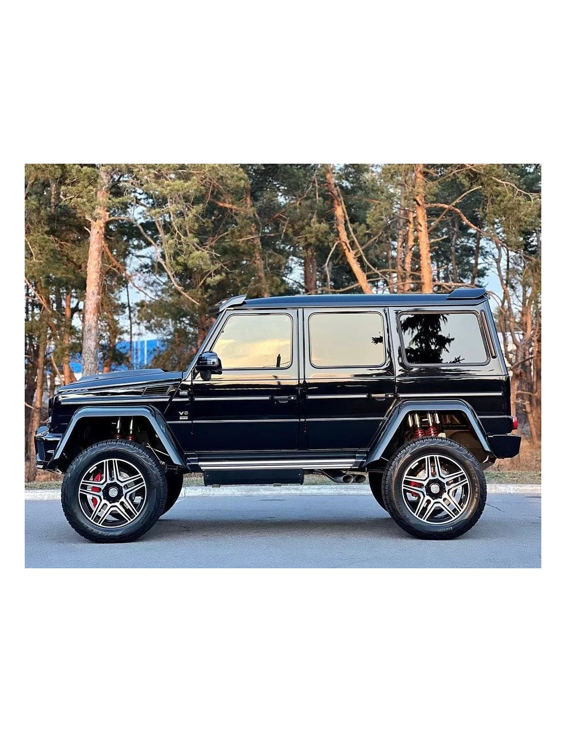  - Mercedes Benz - Mercedes-benz W463 kit de conversion 4x4 BRABUS - 4 - Transformez votre Mercedes-Benz W463 avec le kit de con