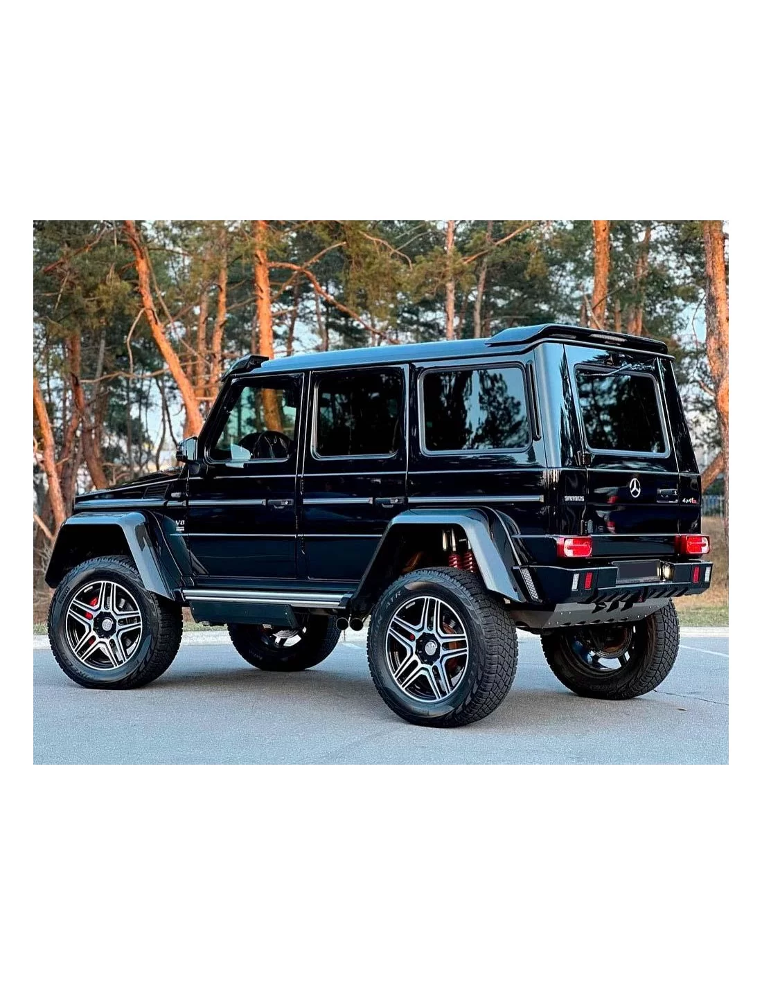 - Mercedes Benz - Mercedes-benz W463 kit de conversion 4x4 BRABUS - 5 - Transformez votre Mercedes-Benz W463 avec le kit de con