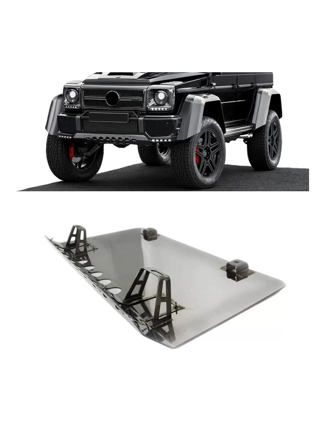  - Mercedes Benz - Mercedes-benz W463 kit de conversion 4x4 BRABUS - 9 - Transformez votre Mercedes-Benz W463 avec le kit de con