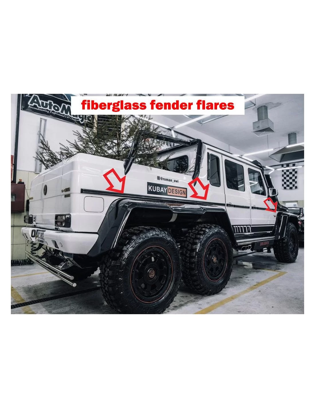  - Mercedes-Benz - Op voorraad in Europa! Mercedes-benz W463 G Wagen 6x6 Ombouwset - 2 - Koop Mercedes-Benz W463 G Wagon 6x6 Con
