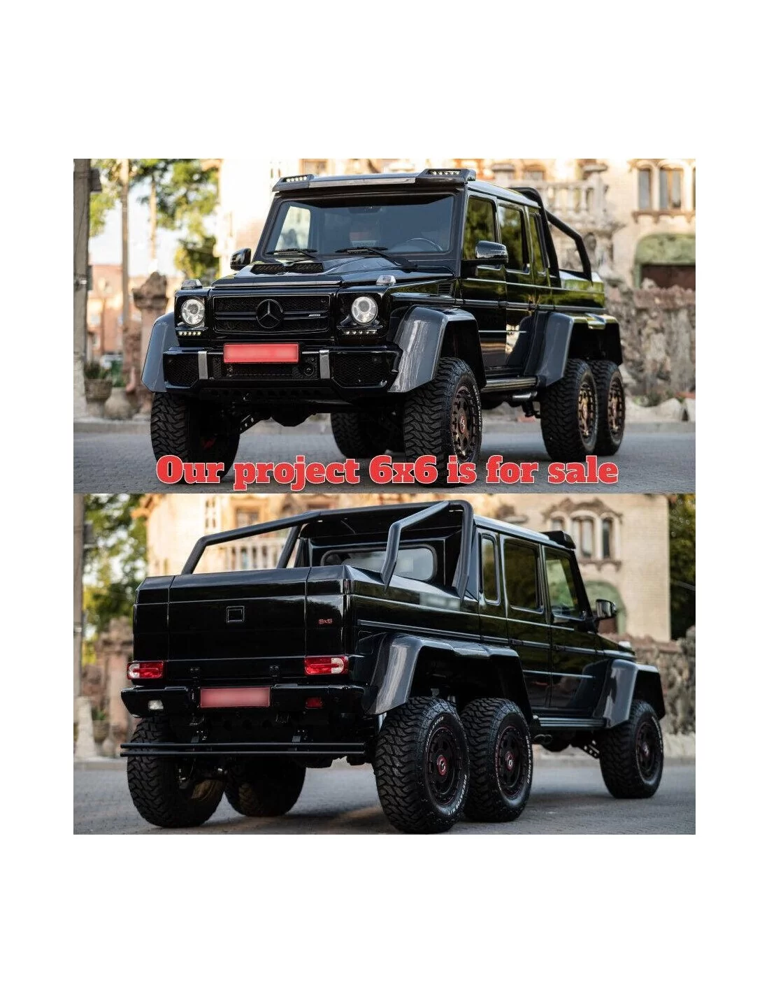  - Mercedes-Benz - I lager i Europa! Mercedes-benz W463 G Wagon 6x6 Ombyggnadssats - 3 - Köp Mercedes-Benz W463 G Wagon 6x6 Omby