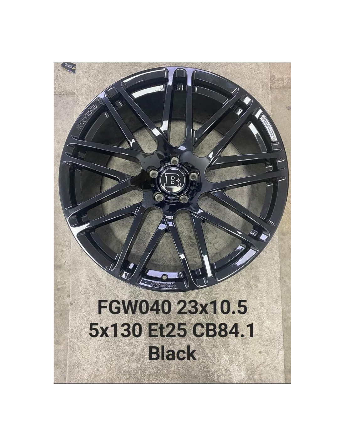 - Mercedes Benz - BRABUS Felgen R23 BLACK GLOSS für Mercedes-Benz W463A G-Klasse - 1 - Rüsten Sie Ihre Mercedes-Benz W463A G-Kl  - Mercedes Benz - BRABUS Felgen R23 BLACK GLOSS für Mercedes-Benz W463A G-Klasse - 1 - Rüsten Sie Ihre Mercedes-Benz W463A G-Kl