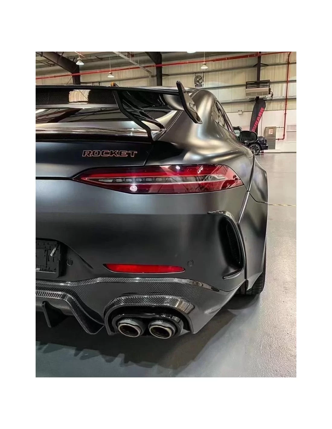  - Mercedes Benz - BRABUS 900 Rocket Edition Karosseriekit für Mercedes-Benz GT 4-türiges Coupé - 6 - Verwandeln Sie Ihr Mercede