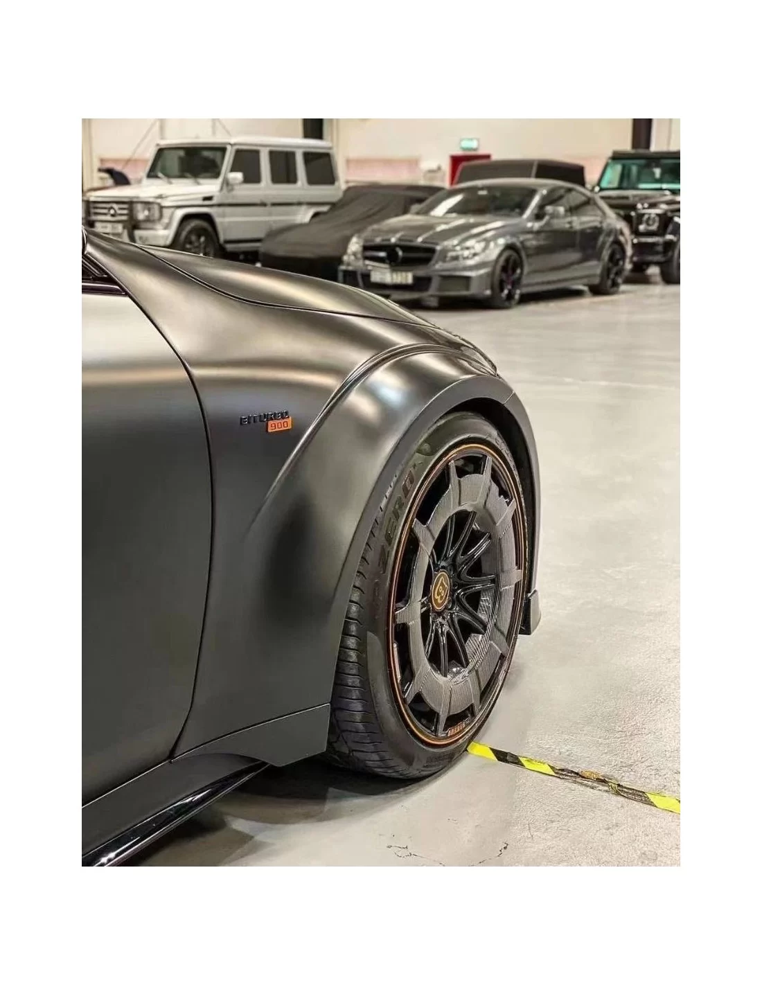  - Mercedes Benz - BRABUS 900 Rocket Edition Karosseriekit für Mercedes-Benz GT 4-türiges Coupé - 8 - Verwandeln Sie Ihr Mercede