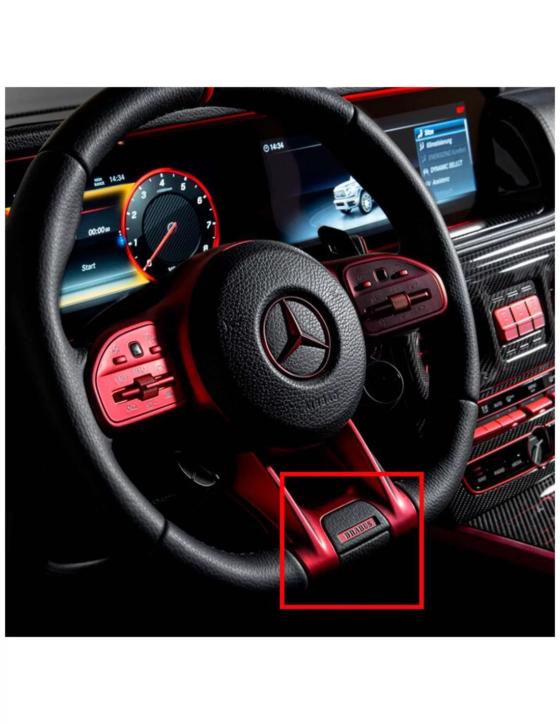 全车身套件 Brabus Rocket G900 for Mercedes-Benz W463A W464 G Wagon 2019 2022 2023 Mercedes-Benz, Mercedes-Benz G-Class 2018+ (W463A),