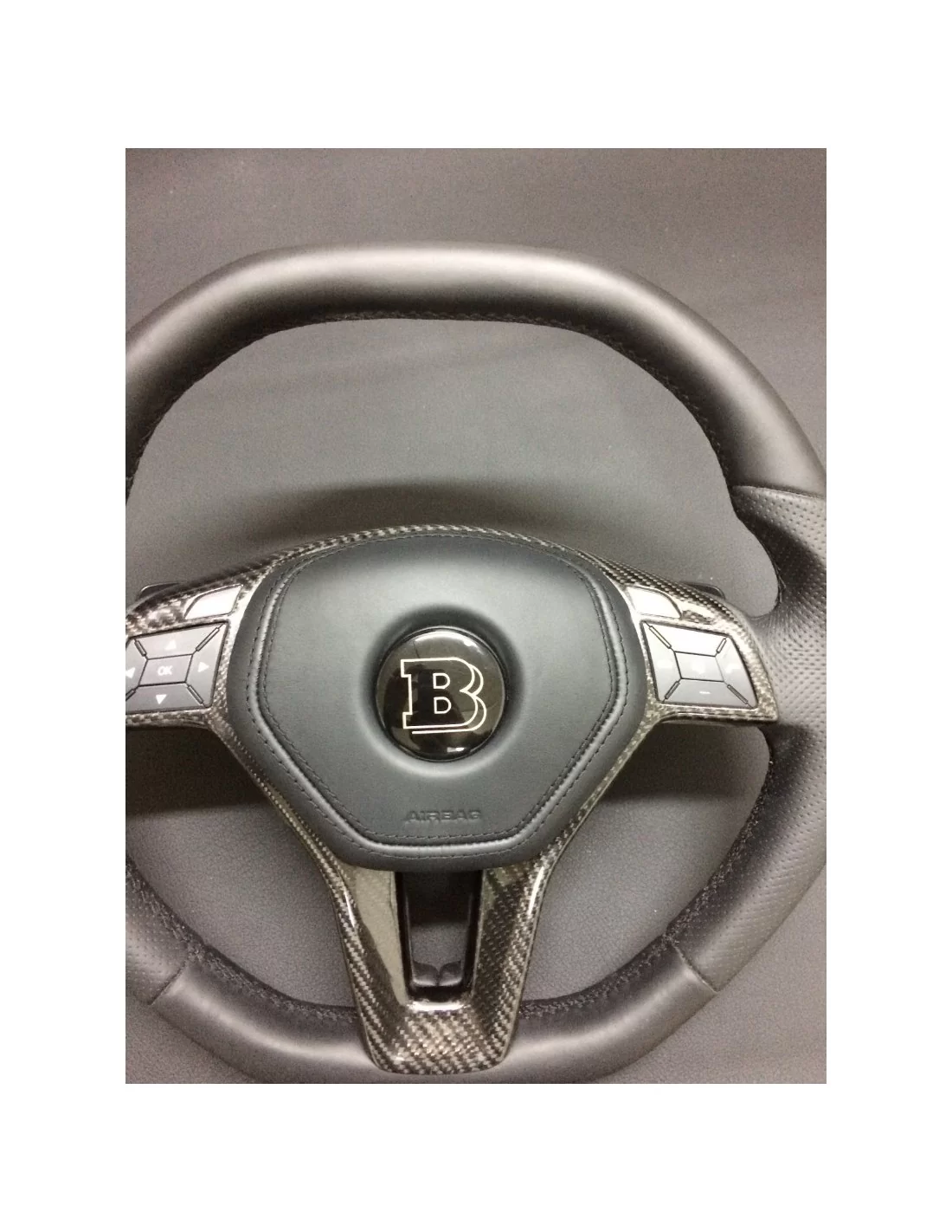  - Volante - Mercedes-Benz CLS Clase E SLK W172 W212 W218 Volante Cuero Carbono - 4 - Actualice su vehículo con el volante de cu