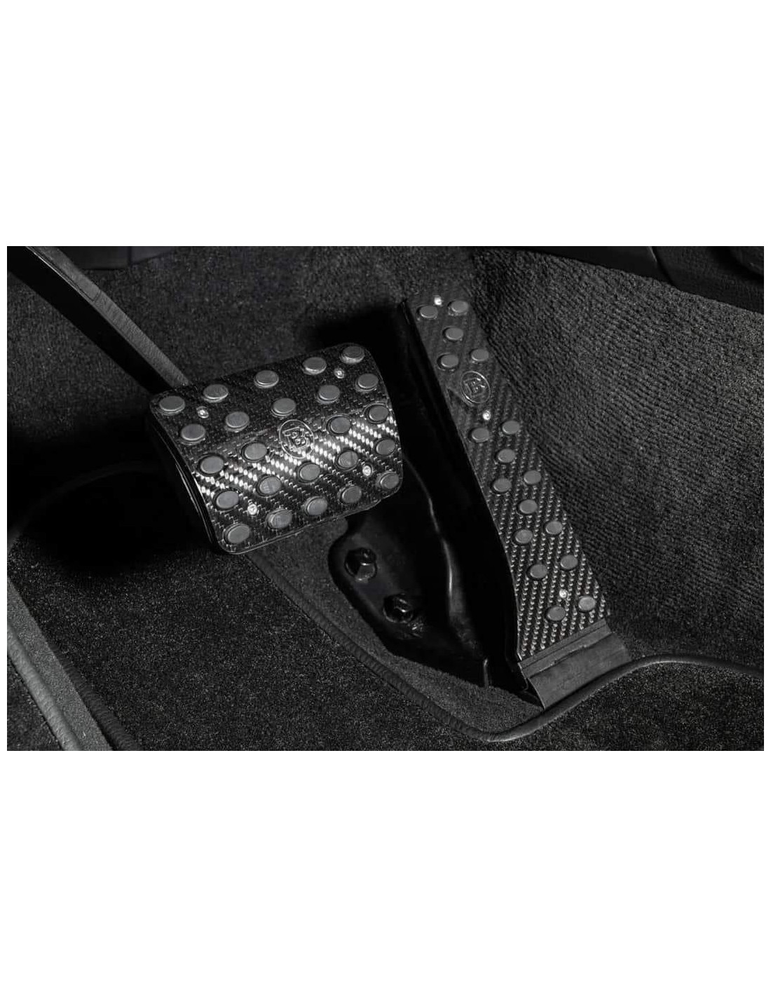 - Mercedes-Benz - Koolstofvezel Brabus Pedaal Pads Voor Mercedes-benz W463a W464 G-klasse - 1 - Koop koolstofvezel Brabus pedaa